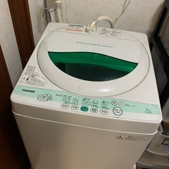 洗濯機　(受け渡し者決定)