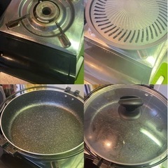 焼きトレとすき焼き鍋