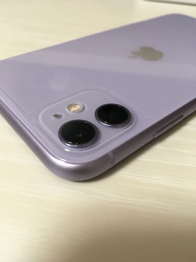Apple iPhone 11 128GB バッテリー容量89% SIMフリー パープル MWM52J