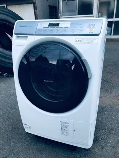 ET2377番⭐️Panasonicドラム式電気洗濯乾燥機⭐️