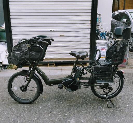 値下げしました！　電動アシスト自転車\nヤマハ　PASS Kiss\n20型\n人気のマッドグリーン　長持ち8.7ah充電器付