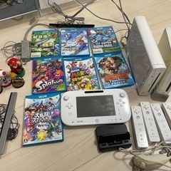 任天堂Wii、WiiU、カセット、キャラクター豪華セット