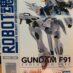 ガンダム　F91 ロボット魂　evolution spec
