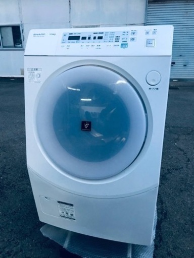 ET2379番⭐️ 10.0kg⭐️ SHARPドラム式電気洗濯乾燥機⭐️