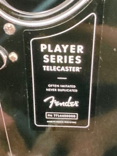 fender player telecaster(再投稿)