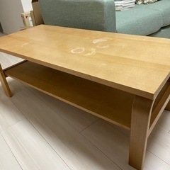 ローテーブル（木製）