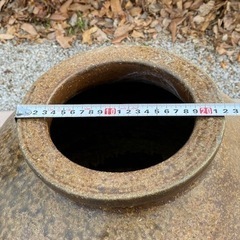 ◎お値下げしました♪☆お値下げ相談可♬早い者勝ち‼️ 逸品 貴重 希少 時代 大型 壺 壷 古備前?古丹波?古信楽? 煎茶道具 当時物旧家蔵出しうぶだし大壺茶壺茶席骨董古美術置物時代物 断捨離中‼️