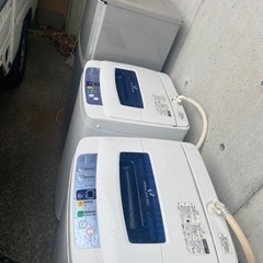 【商談中】洗濯機2台とノンフロン冷蔵庫1台