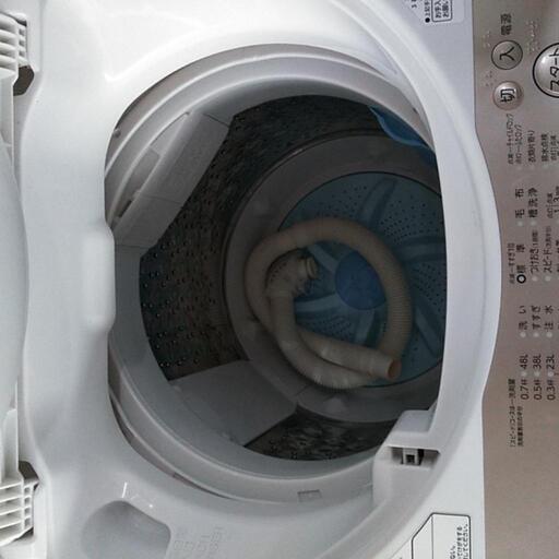 【特別送料無料！】 東芝洗濯機　2019年製　AW-5G8　5キロ 洗濯機