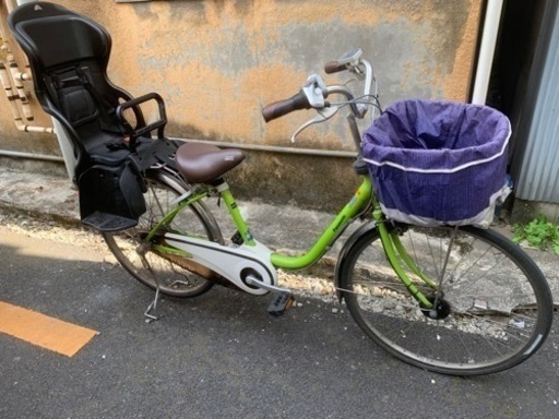 26インチ電動自転車 バッテリー2つ