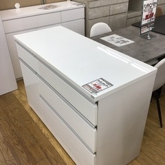 KO-69【ご来店頂ける方限定】キッチンカウンター 白