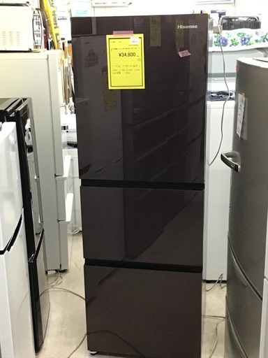 ハイセンス 3ドア冷蔵庫 2019年製 HR-G2801BR