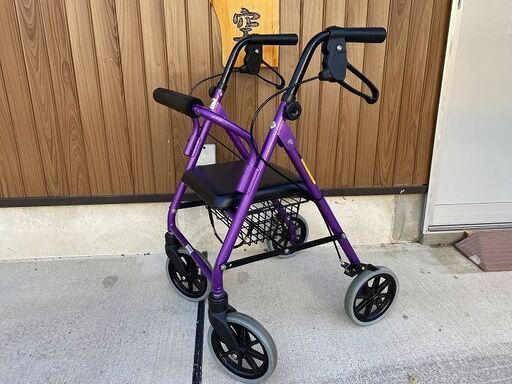 歩行器　ハッピーミニ　パープルメタリック