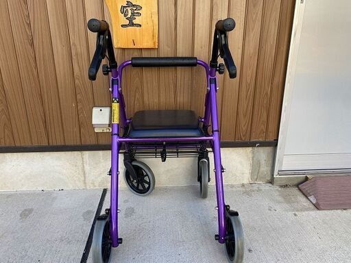 歩行器 ハッピーミニ パープルメタリック