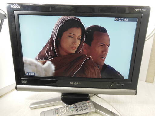 ■シャープ■アクオス■ＬＣ－２０Ｄ１０■20型 液晶テレビ■リモコン付き