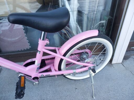 あさひ　INNOVATION FACTORY 幼児用自転車 ピンク　16インチ 美品! ジュニアサイクル 16インチ 補助輪付き 自転車 ピンク