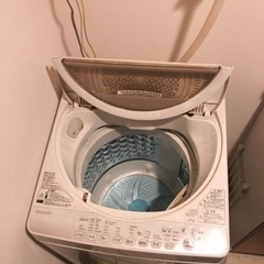 0円取りに来れる方！東芝洗濯機　AW-6G2（説明書付）