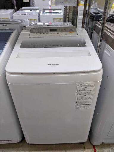 お値下げ致しました！！】Panasonic 8kg洗濯機 NA-FA80H5 2018年製