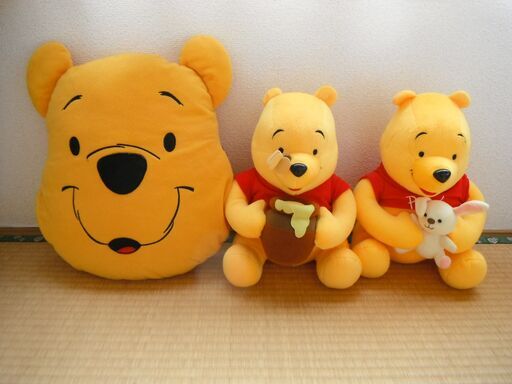 Used プーさん クッション ぬいぐるみ 写真立て その他グッズ 13点セット H 札幌のその他の中古あげます 譲ります ジモティーで不用品の処分