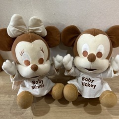 【ネット決済・配送可】Babyミッキー＆ミニー