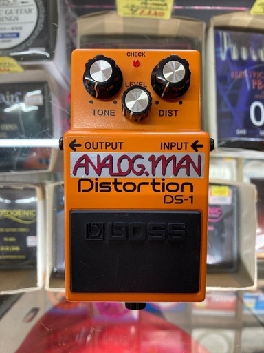 【 ANALOG MAN BOSS DS-1 Mod Pro 】