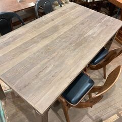 【愛品館市原店】シャビーシックダイニング5点セット【愛市IDS】