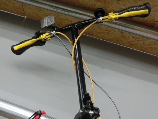 （３/３０終了）HUMMER　折りたたみ自転車（黄黒）