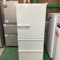 安心の1年保証付！！ AQUA 3ドア冷蔵庫 AQR–SV27HBK 2021年製