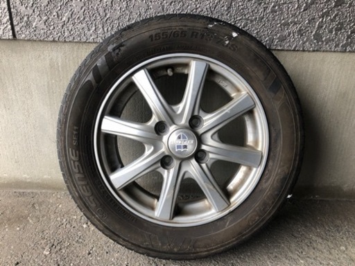 155/65 R13 73S 夏タイヤ4本