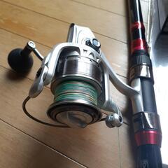 釣竿リールセット  ブリ釣り 使用期間3ヶ月です。