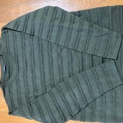 値下げ❗️【コムサ】セーターと長袖セット(モスグリーン)
