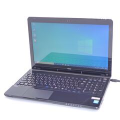 中古美品 新品高速SSD Wi-Fi有 ノートパソコン 15.6型 NEC PC-LS150RSB