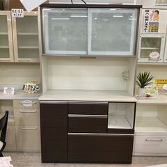 【愛品館 江戸川店】ニトリ キッチンボード 食器棚 ID:151-007385-007