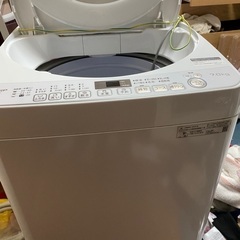 シャープ　2020年購入　洗濯機7.0キロ