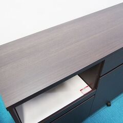 キッチンカウンター 幅1800 奥行465 高さ850mm 持ち運びは3分割可能 (AA64)
