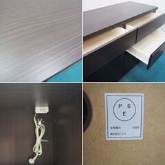 キッチンカウンター 幅1800 奥行465 高さ850mm 持ち運びは3分割可能 (AA64)