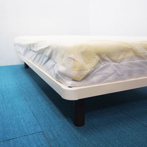 良品 無印良品 脚付きマットレスベッド シングルサイズ ② (KA13) − 京都府