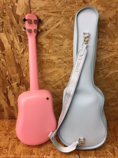 販売済【072】ウクレレ アンプ搭載型 LAVA MUSIC LAVA U×LYRIC LAN