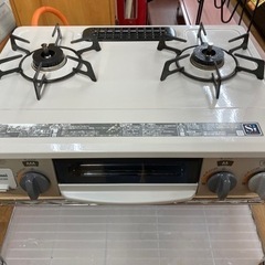 I316 ★ リンナイ★LP(プロパン)ガステーブル ★ 2017年製 水無し片面焼きグリル