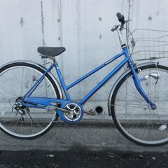 6段変速&オートライト付 シティサイクル ママチャリ 中古自転車 397