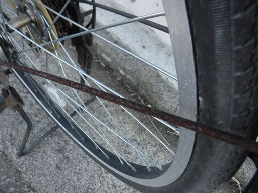 6段変速&オートライト付 ママチャリ 中古自転車 398