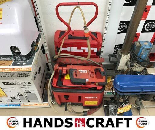 超大幅値下げしました！！✨HILTI　中古DDEC-1/DD-REC1 コアドリル　※先端割れ有✨うるま市田場✨