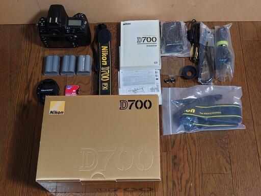 ニコン D700 フルサイズ 一眼レフカメラ Nikon 2オーナー品 美品 80サイズ 引き取り可\n\n