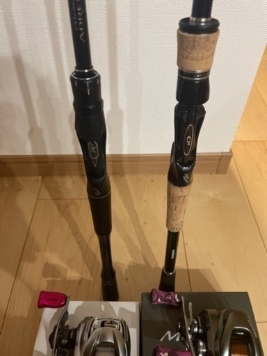 関東バス釣り！リールロッドセット21ジリオン 20メタニウム