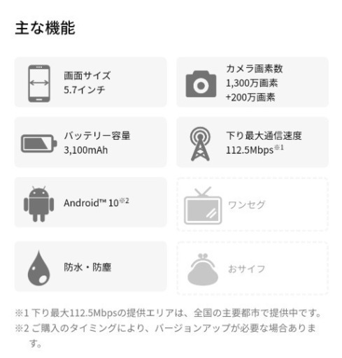 LiberoS10スマホ - 電話、ＦＡＸ