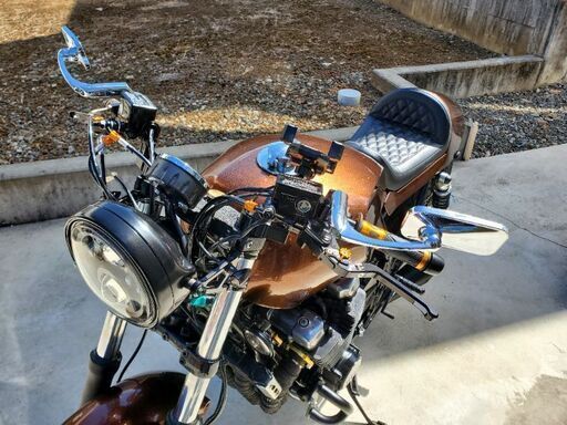ヤマハxjr１２００カフェレーサー