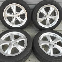 売約済み◆17インチ✕7JJ◆ピレリP6◆215/55R17◆PCD114.3◆5穴◆アルミホイール◆タイヤ4本セット◆オデッセイ・ステップワゴン等◆