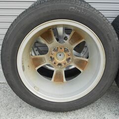 売約済み◆17インチ✕7JJ◆ピレリP6◆215/55R17◆PCD114.3◆5穴◆アルミホイール◆タイヤ4本セット◆オデッセイ・ステップワゴン等◆
