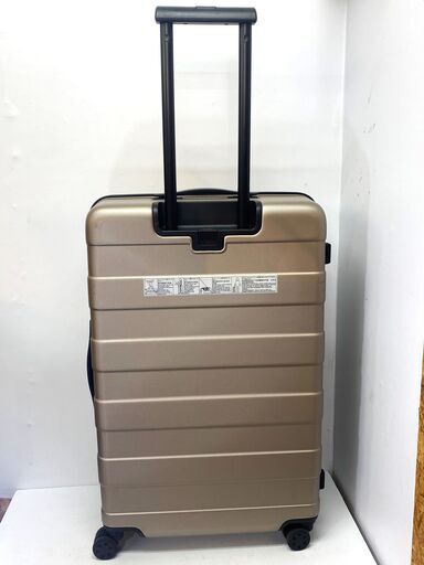 無印良品/MUJI 4輪ハードキャリー 87L 軽量 TSAロック キャリーバー高