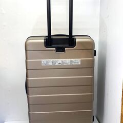 無印良品/MUJI 4輪ハードキャリー 87L 軽量 TSAロック キャリーバー高さ調節可能 ベージュ★買取帝国 志木店 無印良品/MUJI 4輪ハードキャリー 87L 軽量 TSAロック キャリーバー高